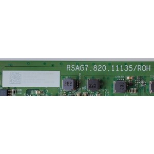 MAIN PARA TV HISENSE / NUMERO DE PARTE 302197 / RSAG7.820.11135/ROH / 289605 / 3TE75G212999 / 75A53FUR / PANEL HD750Y1U71-TAL2/S1/GM/CKD3A/ROH / DISPLAY HV750QUB-F90 / MODELO 75R6E4	